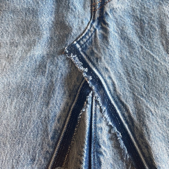 LEVI’S Denim ribcage skirt Size 26 - Picture 7 of 8